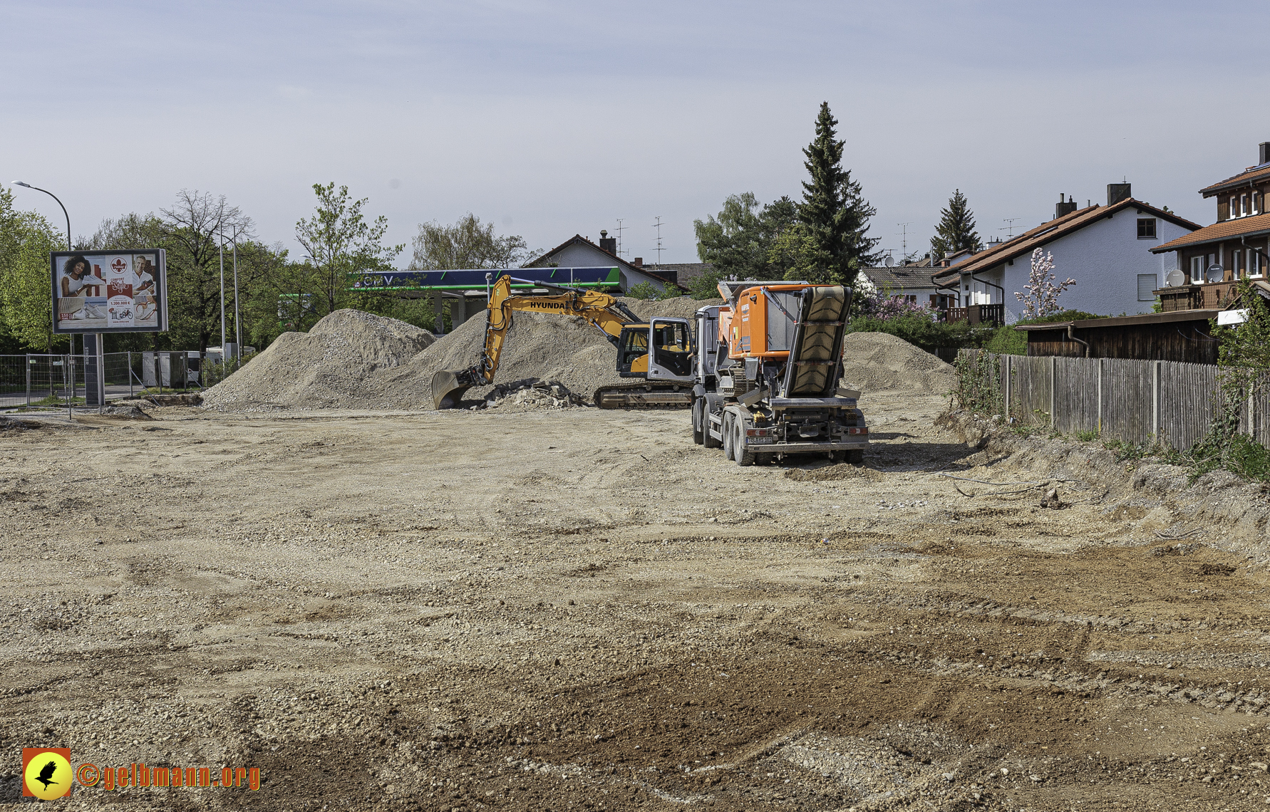 12.04.2024 - Bilder der Baustelle MONACO an der Heinrich-Wieland/Ecke Corinthstrasse in Neuperlach