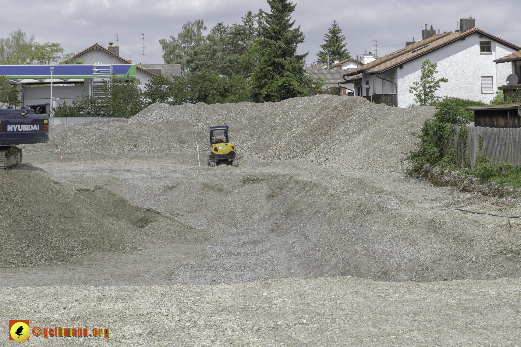 04.06.2024 - Bilder der Baustelle MONACO an der Heinrich-Wieland/Ecke Corinthstrasse in Neuperlach