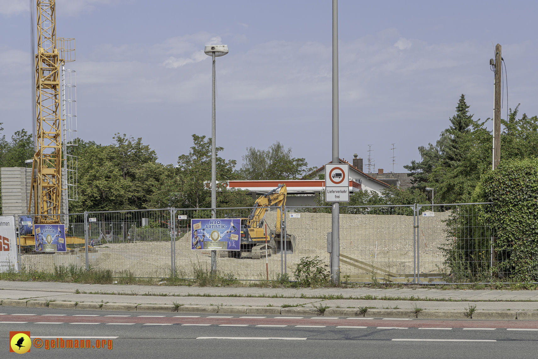 08.06.2024 - Bilder der Baustelle MONACO an der Heinrich-Wieland/Ecke Corinthstrasse in Neuperlach