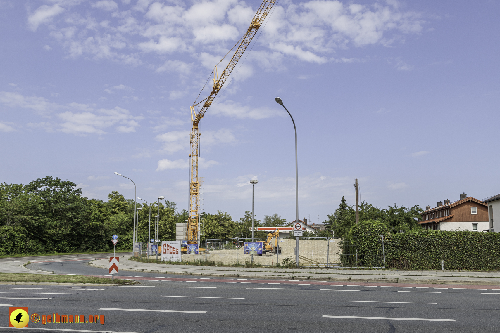 08.06.2024 - Bilder der Baustelle MONACO an der Heinrich-Wieland/Ecke Corinthstrasse in Neuperlach