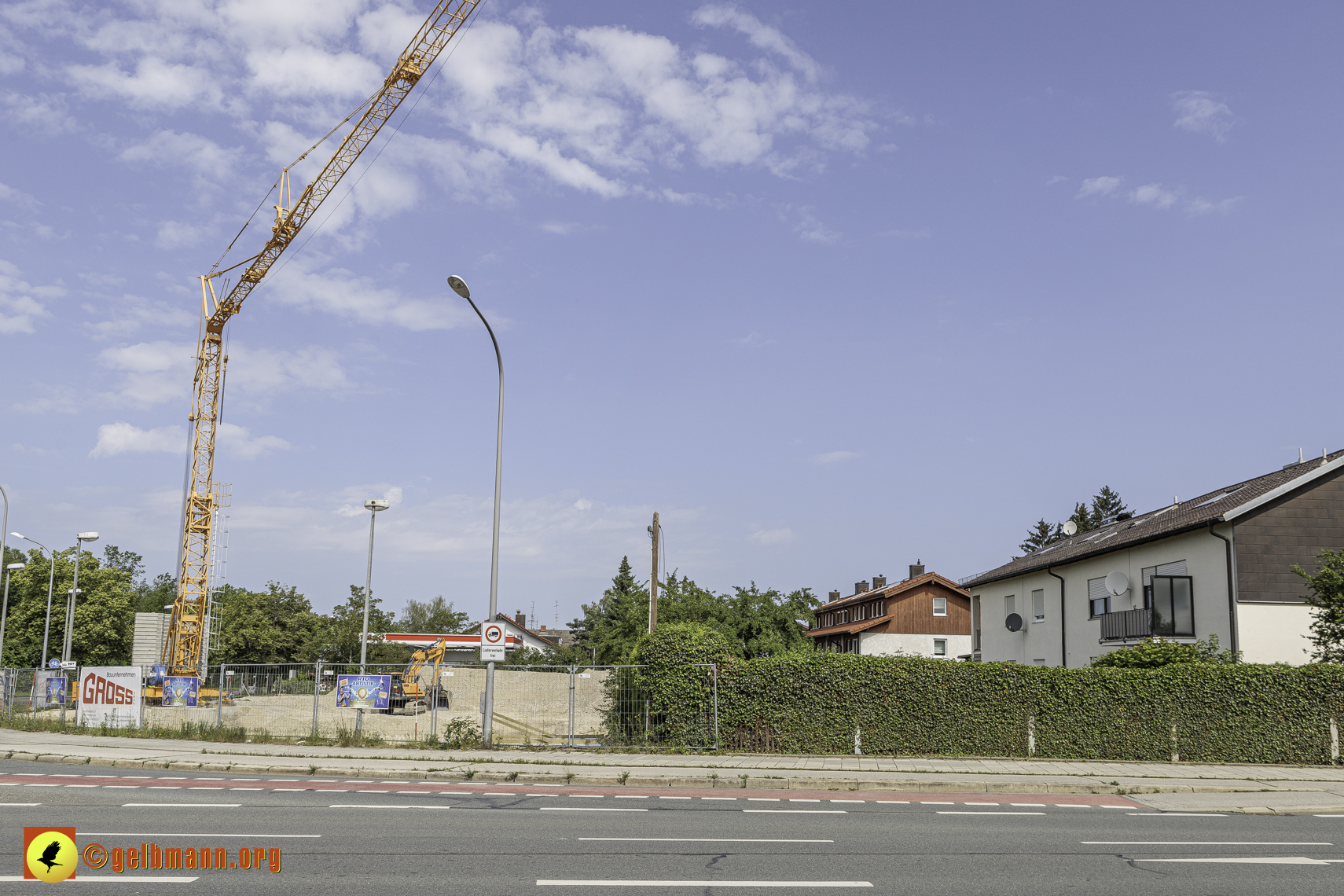 08.06.2024 - Bilder der Baustelle MONACO an der Heinrich-Wieland/Ecke Corinthstrasse in Neuperlach