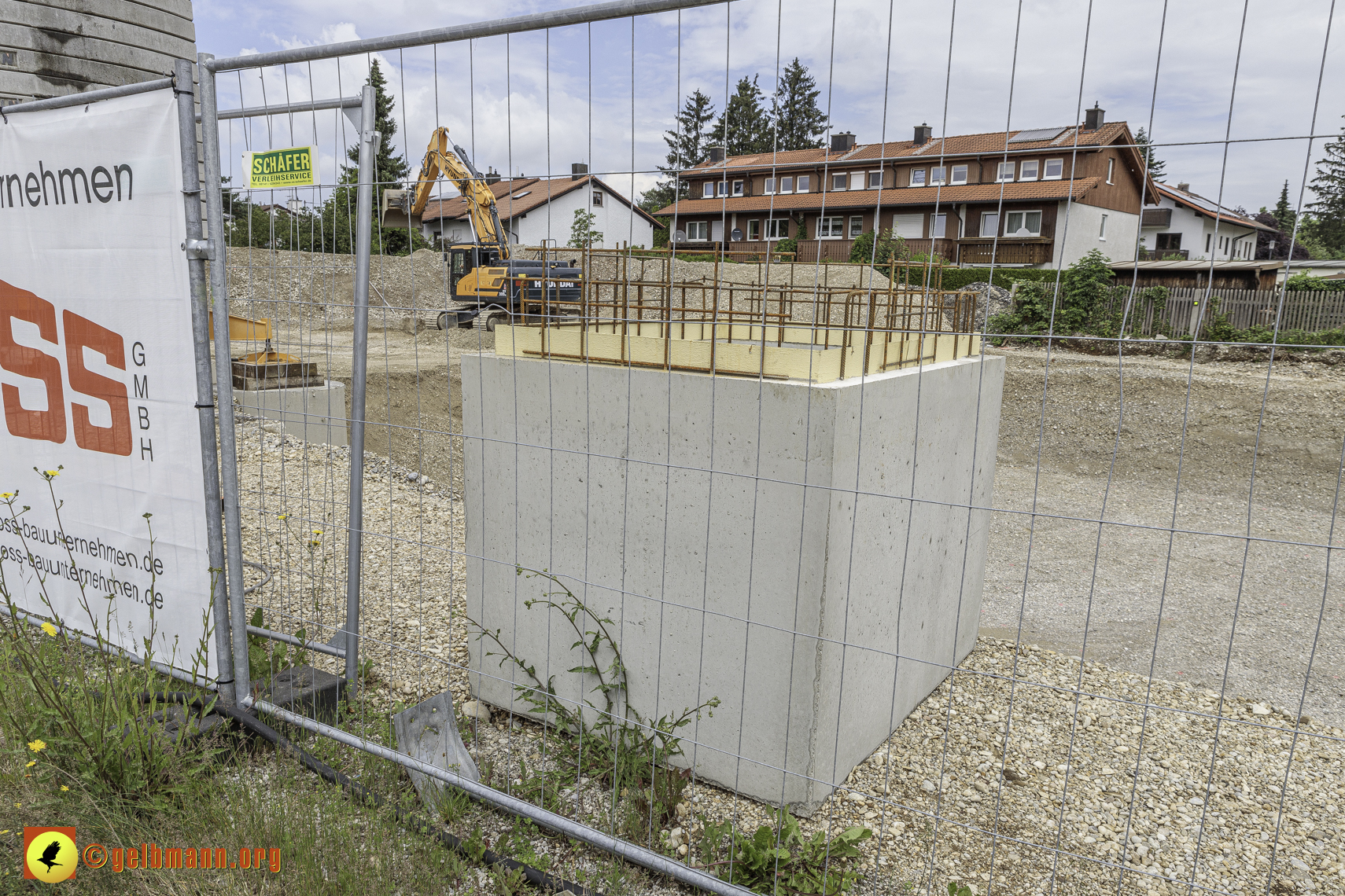 10.06.2024 - Bilder der Baustelle MONACO an der Heinrich-Wieland/Ecke Corinthstrasse in Neuperlach