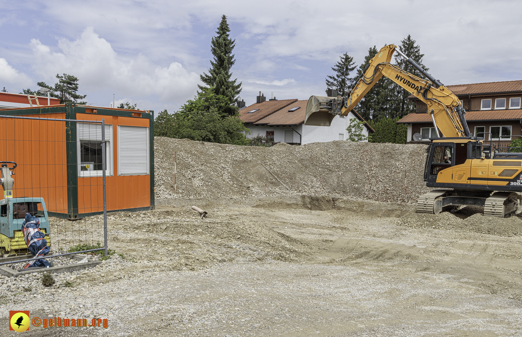 10.06.2024 - Bilder der Baustelle MONACO an der Heinrich-Wieland/Ecke Corinthstrasse in Neuperlach