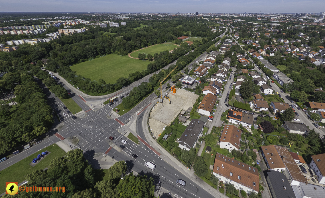 19.06.2024 - Baustelle MONACO an der Heinrich-Wieland-Straße