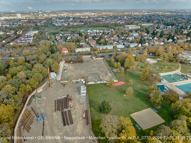 30.10.2026 - Geothermie-Baustelle in Berg am Laim und in Neuperlach