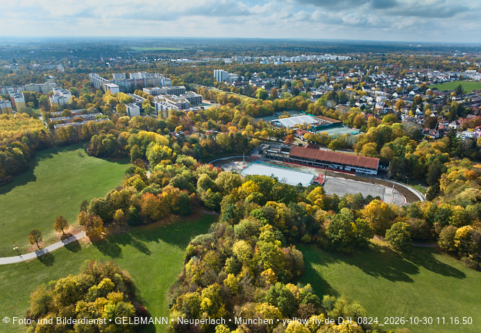 30.10.2026 - der Ostpark mit seinem See in Berg am Laim und in Neuperlach