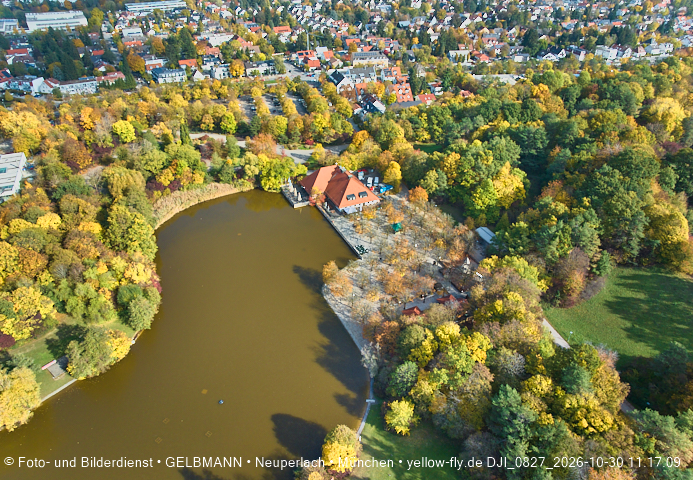 30.10.2026 - der Ostpark mit seinem See in Berg am Laim und in Neuperlach