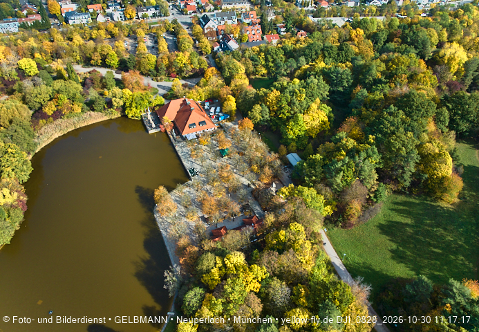 30.10.2026 - der Ostpark mit seinem See in Berg am Laim und in Neuperlach