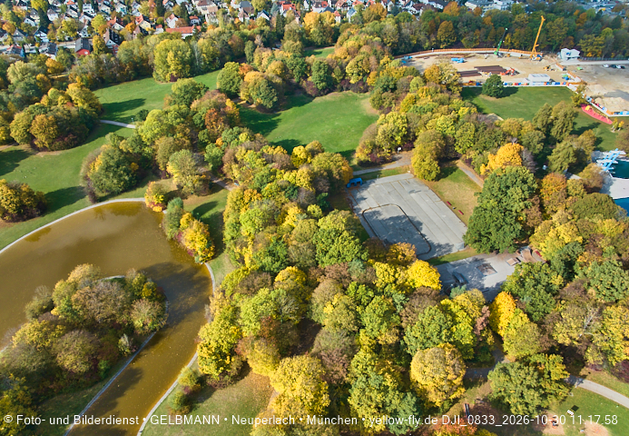30.10.2026 - der Ostpark mit seinem See in Berg am Laim und in Neuperlach